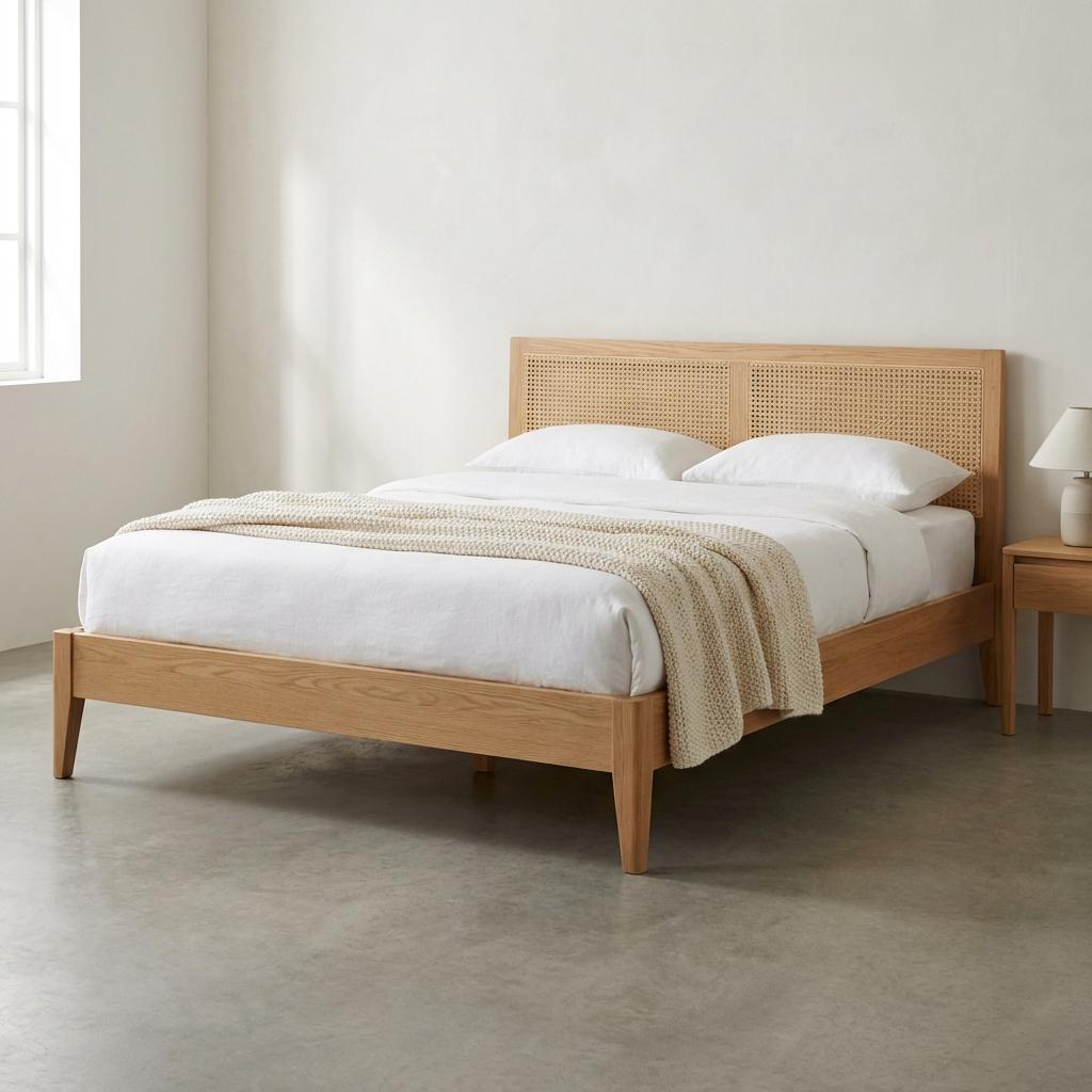 Scandinavian Minimalist Bed Frame
