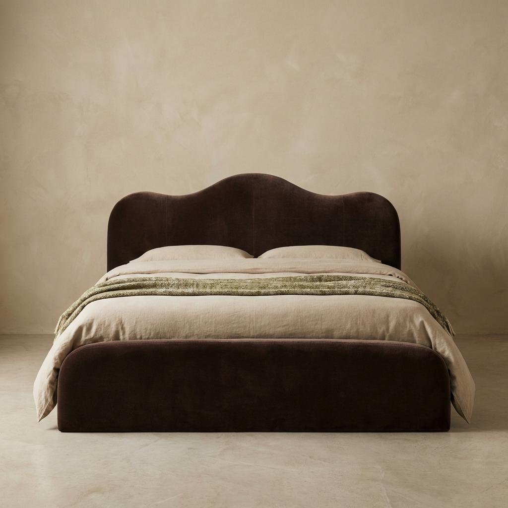 Sculptural & Curved Bed Frame