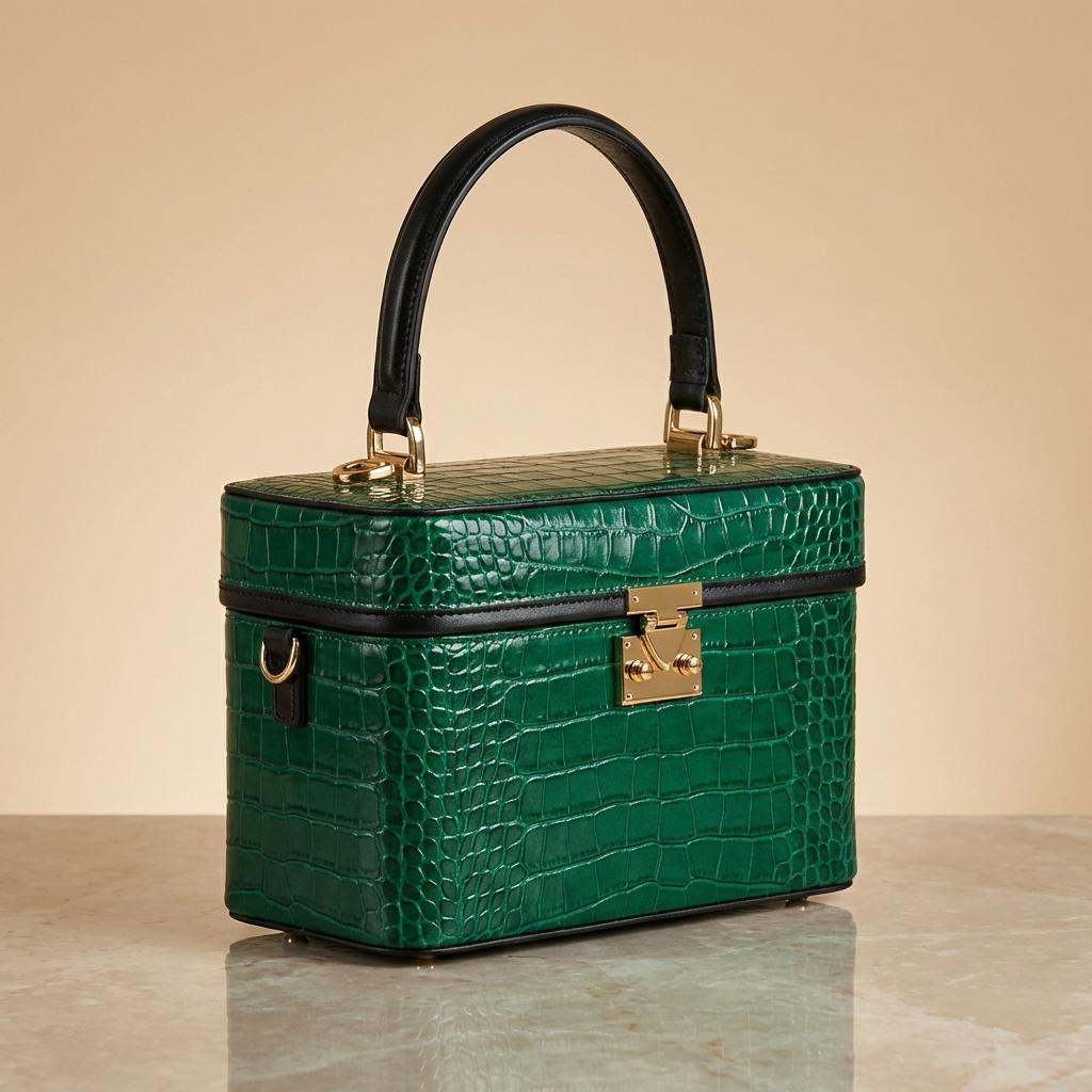 Structured Top-Handle Handbags